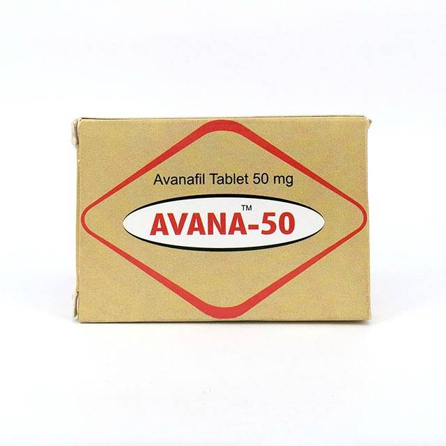 アバナ50(AVANA-50) 50mg 4錠　※ステンドラのジェネリック