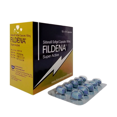 フィルデナスーパーアクティブ(Fildena Super Active) 100mg 10カプセル