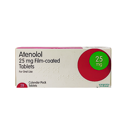 アテノロール(Atenolol) 25mg 28錠