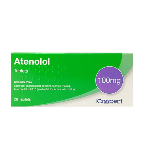 アテノロール(Atenolol) 100mg 28錠