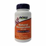 ナチュラルレスベラトロール(Natural Resveratrol) 50mg 60カプセル